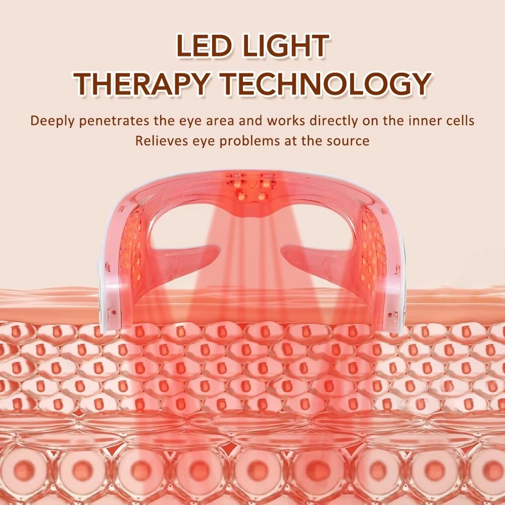 LED-fotonlicht LED-oogmassagea - Light Therapy Glasses recensie en prijs