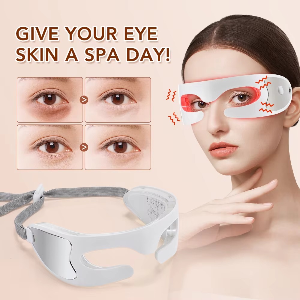 LED-fotonlicht LED-oogmassagea - Light Therapy Glasses recensie en prijs
