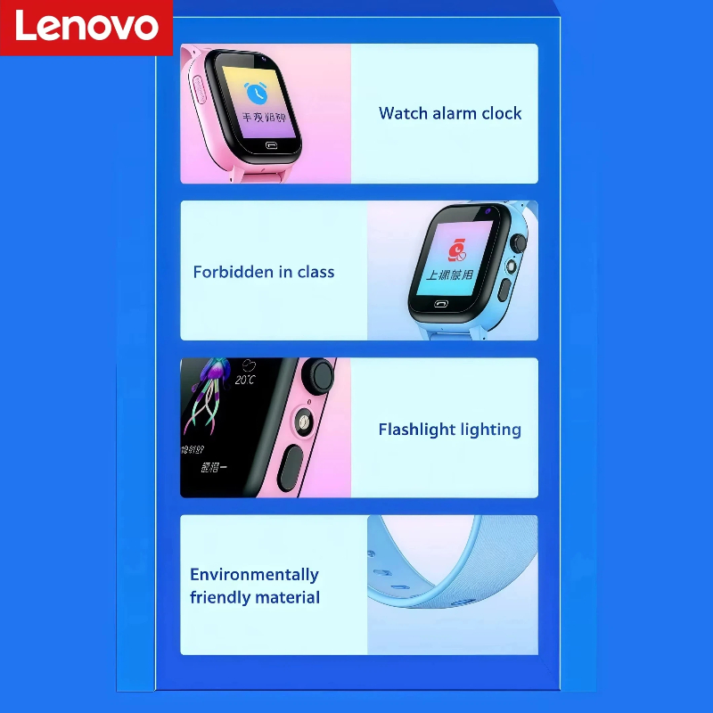 Lenovo Kids Smartwatch Oordopj - Fall Detection Watch recensie en prijs