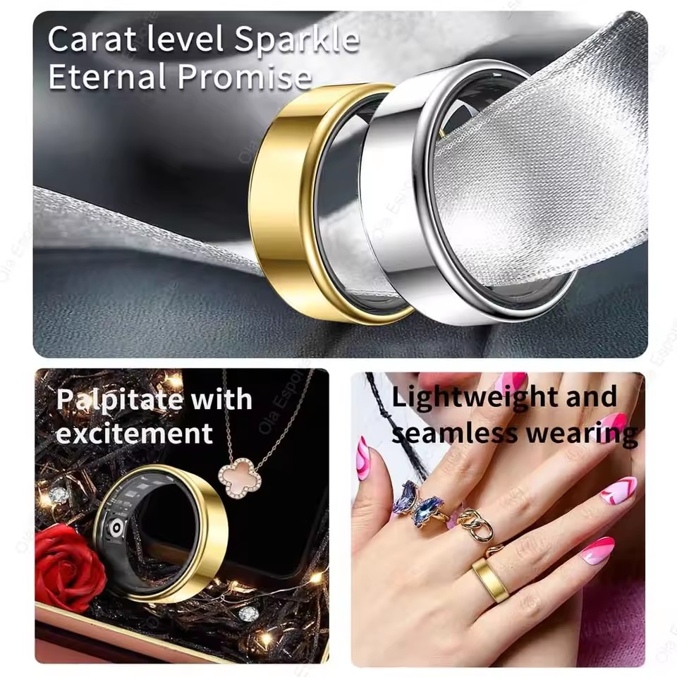 NIEUWE R09 Smart Ring voor man - Temperature Ring Skin recensie en prijs